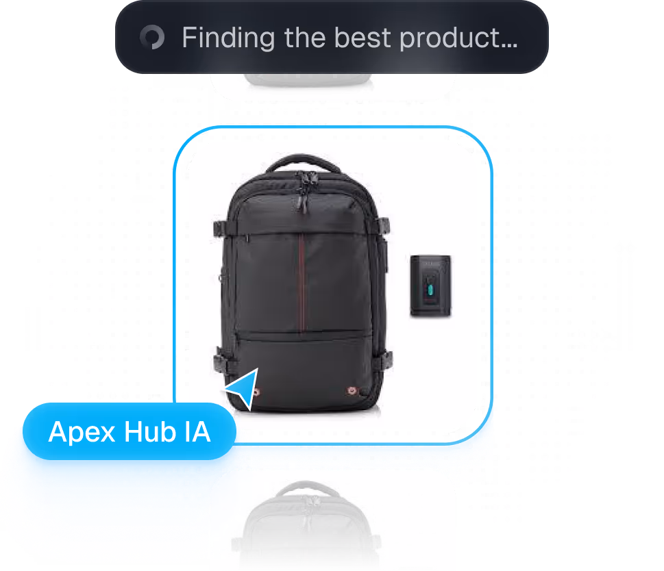 AI product sourcing interface identifying best product options for ecommerce brands